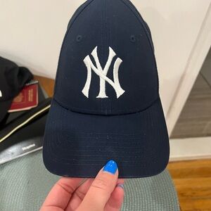New Era Navy Cap with White Emblem